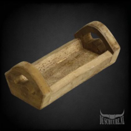 Houten mini-dienblad
