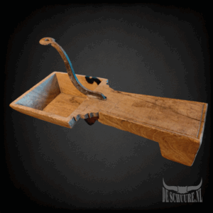 Oude Kokosnoot schraper